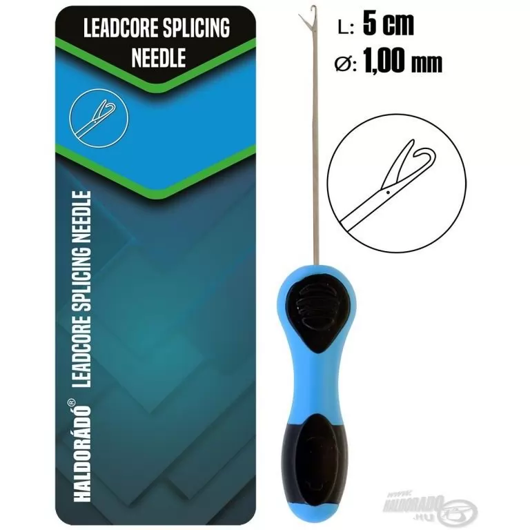  HALDORÁDÓ Leadcore Splicing Needle - Szuper vékony csappantyús fűzőtű 