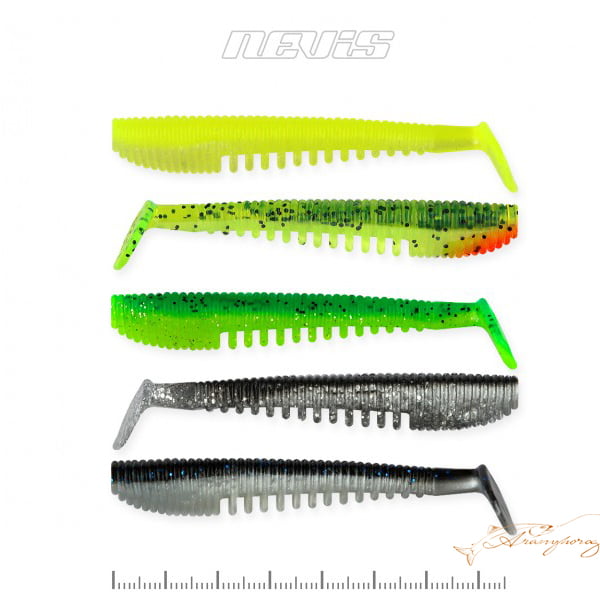 Nevis Impulse Shad 7,5cm 5db gumihal