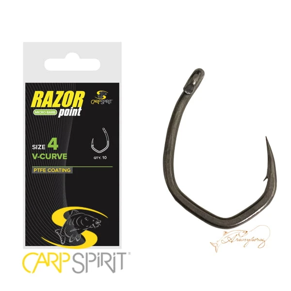 Carp Spirit Razor Point V-CURVE barbless