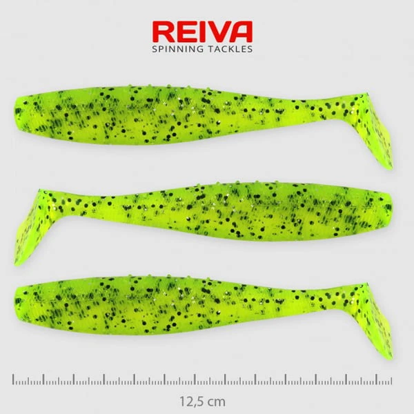 REIVA Flat Minnow shad 12,5cm 3db/cs /