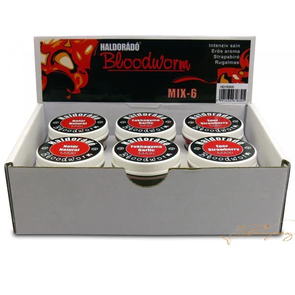 Haldorádó Bloodworm MIX-6 / 6 íz egy dobozban