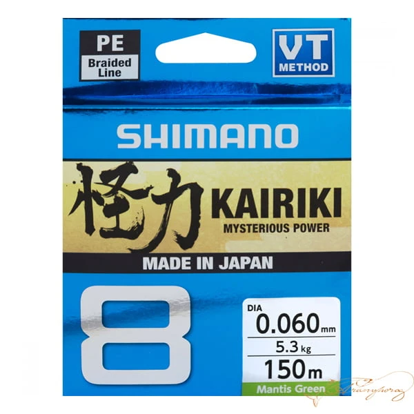 Shimano Kairiki 8 150m Mantis Green