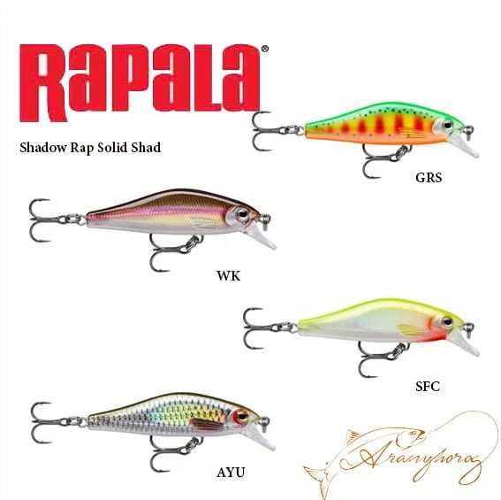 Rapala Shadow Rap Solid Shad SDRSS05