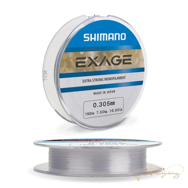 Shimano Exage Spinning 150m Grey -pergető monofil zsinór