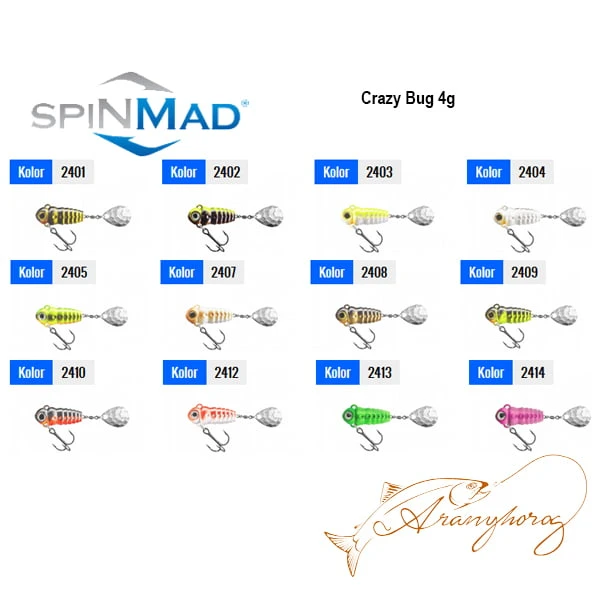 SpinMad Crazy Bug 4g