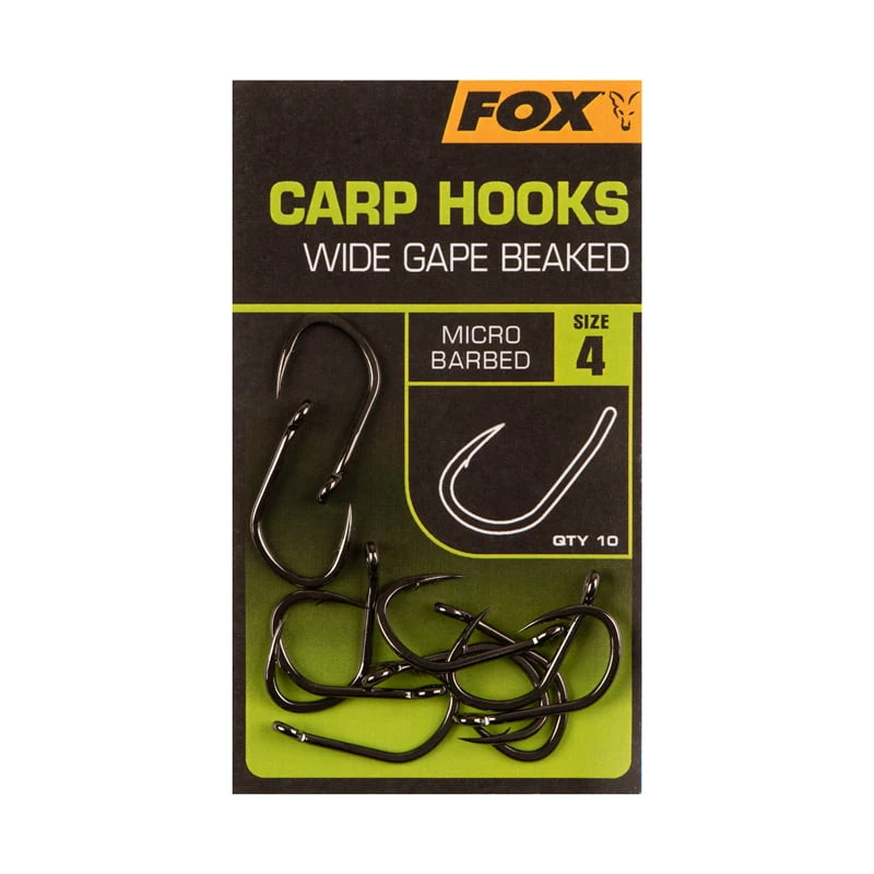 Fox Carp hooks wide gap -horog